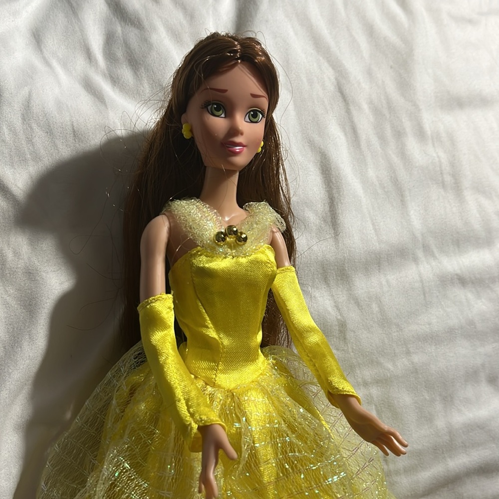 Barbie Belle Yellow Princess Doll with Gown - Picture 2 of 7